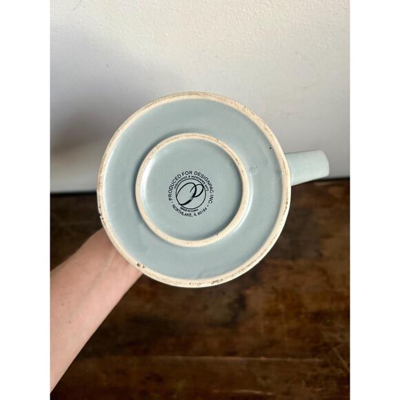 Vintage Ceramic Powder Blue Teapot | Tea Ware | I'm a Little Teapot - Picture 6 of 6